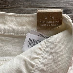 NWT! Madewell High-Rise Boyjean, Size 29